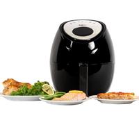 Total Chef TCAF03 3.6 Liters Air Fryer 1500 Watts, Oil-Free Healthy Cooking with 7 Pre-Set Menu, Digital Display and Touchscreen Panel, Temperatu