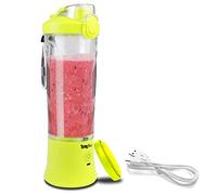 Total Chef Portable Mini USB Blenders Smoothie Maker Cordless Personal Blender 600ml Cup Small Mixer for Protein shake Baby Food Milkshakes Fruit Juice Slushie for Home Office Travel Gym Yellow