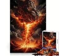 Total Destruction 1000 Piece Jigsaw Puzzles for Adults Mind Exercise Toy Casual Fun Precision Cut Artistic Gift 38x26cm