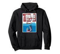Total Drama Island Shark Logo Pullover Hoodie