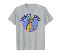 Total Drama Island Totally Chill T-Shirt, Men, Heather Grey, 4X-Large