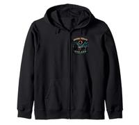 Total Eclipse 2026 Sea Spain Iceland August 12 2026 Viking Zip Hoodie