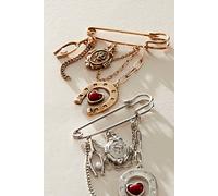 Total Eclipse Brooch at Free People in Silver Lucky - Silver Lucky