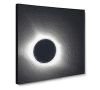 Total Eclipse of the Moon by Canvas Print | Gallery Wrapped 30mm Frame Wall Art | 20x20 inches | Ready to Hang | Modern Space Picture | Living Room Bedroom Lounge Office