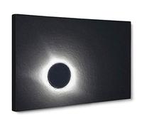 Total Eclipse of the Moon by Canvas Print | Gallery Wrapped 30mm Frame Wall Art | 30x20 inches | Ready to Hang | Modern Space Picture | Living Room Bedroom Lounge Office