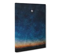 Total Eclipse Of The Sun Canvas Print | Gallery Wrapped 30mm Frame Wall Art | 30x20 inches | Ready to Hang | Modern Picture | Living Room Bedroom Lounge Office