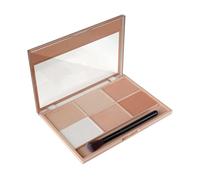 Total Effect Highlight Palette - 6 Shades | Silky Texture | High Impact & Customized Glow | 40gm - 02