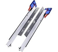 Total Extract Der Guides | Soft-Close Hidden Der Slides | Replacement Rail Guides for 250-550mm Cassetti | Smooth Gliding Der Systems