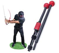 TOTAL GOLF TRAINER V2 Training Aid - Reinforces Short Game & Full Swing Takeaway, Club Path, Club Face, Lag, Impact, Release - Flexible Training Rods For Custom Settings That Can Shape Into Other Aids