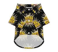 Total Goober Pet Shirt Dogs Cats Clothes Short Sleeve Breathable Puppy Costume