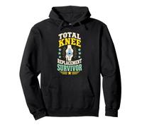 Total Knee Replacement Survivor Recovery Pullover Hoodie