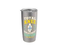 Total Knee Replacement Survivor Recovery Stainless Steel Insulated Tumbler