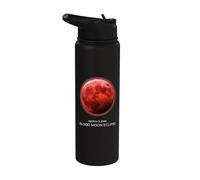 Total Lunar Eclipse 2026 Blood Moon 3 March Eclipse Stainless Steel Insulated Water Bottle