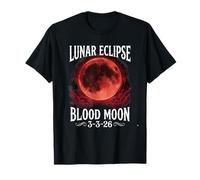 Total Lunar Eclipse 2026 Blood Moon March 3 T-Shirt