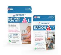 Total Nursery Prep Kit for Expecting Parents - Test Air, Water, Surfaces, & Radon - Mom-Approved for Peace of Mind - Prep Your Nursery with Confidence - Made in USA by Detekt