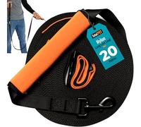 Total Pet 20m Training Lead for Dogs & Puppy - Long Line Leash With Control Handle For Recall/Obedience Training