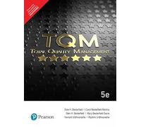 Total Quality Management (Tqm) 5E By Pearson