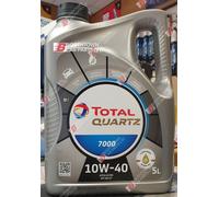 Volkswagen Engine Oil Total Quartz 7000 10W-40 5L 5 Litre + 5L SCREENWASH TAB