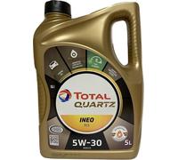 Total Quartz Ineo ECS 5w-30 5w30 Advanced Synthetic Engine Oil - 5 Litres 5L