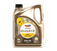 Total Quartz Ineo Long Life 0w-30 Synthetic Engine Oil - 0W30 5 Litres 5L