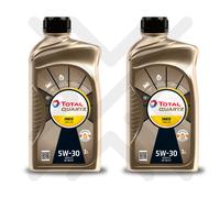 Total Quartz Ineo Long Life 5W30 Car Engine Oil 2L 2 Litre (1L X 2)