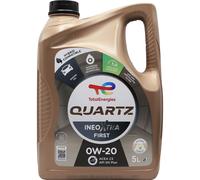 Total Quartz Ineo Xtra First 0w20 Peugeot PSA B71 2010 Synthetic Engine Oil 5L