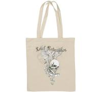 Total Redemption Save Your Soul Skull Angel Natural Cotton Tote Bag White