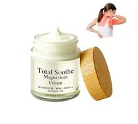 Total Relief Magnesium Cream - Magnesium Joint & Muscle Cream, Rich in MSM and Arnica, Joint Relief Balm, Quick Absorption, Non Greasy, Effectively Relieve Back, Neck, Knee, and Foot Pain (60g)