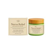 Total Relief Magnesium Cream - Nerve Relief Magnesium Cream with MSM & Arnica, Soothes Nerves & Daily Soothing Support, 50g/1.76oz