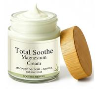 Total Relief Magnesiums Cream, 3 fl oz Magnesiums Cream, Soothing Nutrient Blend Fast-Absorbing & Non-Greasy, Take Care of the Muscles of Wrists, Knees, Feet
