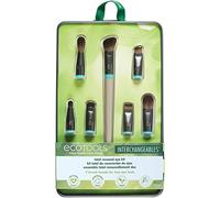 Total Renewal Brush Set - Includes 7 Interchangeable Heads, Small Handle and Reusable Tray for Storage - For Precise and Impeccable Application - Vegan Product - ECOTOOLS