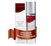Total Repair Serum for Straightened Hair - Enriched with Black Caviar - Heat Protectant, Nourishing Treatment, Frizz Control, Shine Booster - 100ml