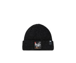 Total Rooster Beanie - female - Goorin Bros - Accessories - Black - ONE SIZE - Accessories ONE SIZE