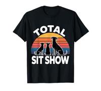 Total Sit Show Animal Dog Trainer Obedience |- T-Shirt