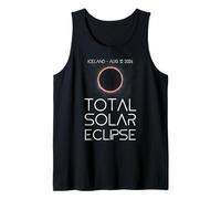 Total Solar 2026 Eclipse Iceland Totality Chaser Science Tank Top