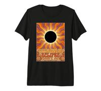 Total Solar Eclipse 08.12.2026 Greenland Iceland Spain Premium T-Shirt