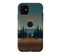 Total Solar Eclipse 08.12.2026 Northwest USA Sasquatch Case for iPhone 11