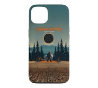 Total Solar Eclipse 08.12.2026 Northwest USA Sasquatch Case for iPhone 13