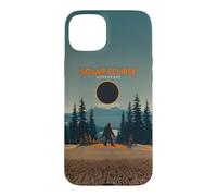 Total Solar Eclipse 08.12.2026 Northwest USA Sasquatch Case for iPhone 15 Plus
