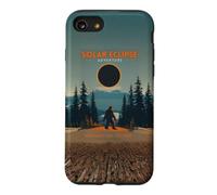 Total Solar Eclipse 08.12.2026 Northwest USA Sasquatch Case for iPhone SE (2020) / 7/8