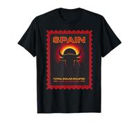 Total Solar Eclipse 08.12.2026 Spain Stamp T-Shirt