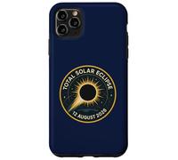 Total Solar Eclipse 12 August 2026 Mission Patch Case for iPhone 11 Pro Max