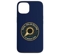 Total Solar Eclipse 12 August 2026 Mission Patch Case for iPhone 13