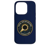 Total Solar Eclipse 12 August 2026 Mission Patch Case for iPhone 14 Pro