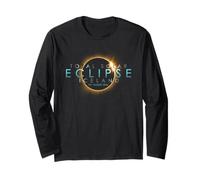 Total Solar Eclipse 12th August 2026 - Iceland - Totality Long Sleeve T-Shirt