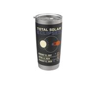 Total Solar Eclipse 2017 2024 2024 Sun Moon Cruise Astronomy Stainless Steel Insulated Tumbler