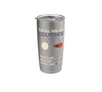 Total Solar Eclipse 2017 2024 2024 Sun Moon Cruise Astronomy Stainless Steel Insulated Tumbler
