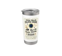 Total Solar Eclipse 2026 Cruise Meet Me Under Totality Stainless Steel Insulated Tumbler