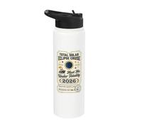 Total Solar Eclipse 2026 Cruise Meet Me Under Totality Stainless Steel Insulated Water Bottle
