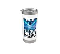 Total Solar Eclipse 2026 Iceland, Totality Chaser Iceland Stainless Steel Insulated Tumbler